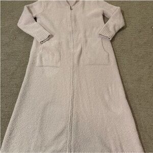 Barefoot dreams cozy chic full zip onepiece robe s/m
